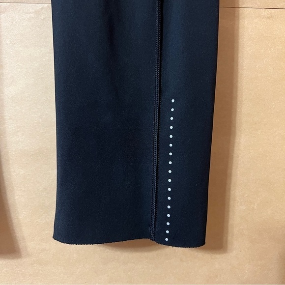 Lululemon | Fast & Free Crop II Nulux 19" High Rise Leggings Pocket Black Size 4 - Picture 6 of 11